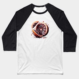 Surreal Blood Orange Baseball T-Shirt